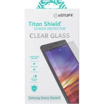 eSTUFF ES504009 apsauginis stiklas Samsung Galaxy Xcover 4 / Xcover 4S, skaidrus, 1 vnt.