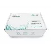 Grūdinto stiklo apsauginis stikliukas eSTUFF Titan Shield, skirtas Apple iPhone 13 / 13 Pro / 14 — pilnas padengimas, juodas rėmelis