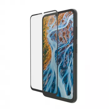 dbramante1928 eco-shield Galaxy A05s Black Edge apsauginis rinkinys su antibakterine danga