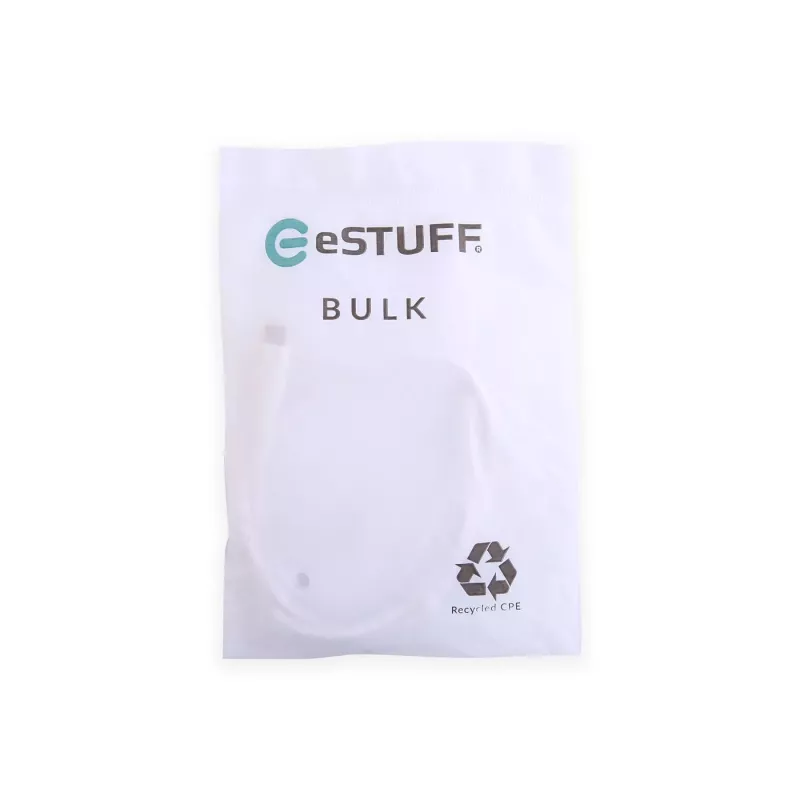 eSTUFF ES604070-BULK USB laidas USB 2.0 0,5 m USB-C baltas
