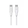 eSTUFF ES604370-BULK USB laidas USB 2.0 1 m USB-C baltas