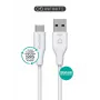 eSTUFF ES605170-BULK USB laidas USB 2.0 1 m USB-C USB-A Baltas