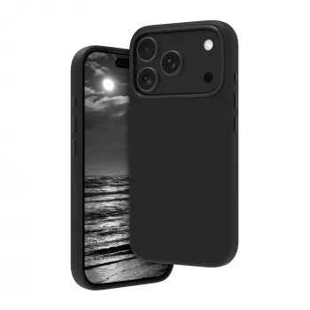 Mobiliojo telefono dėklas dbramante1928 Roskilde MS ICON, skirtas iPhone 17 Pro, mikropluoštas, tinka 15,9 cm (6,27 col.), juodas