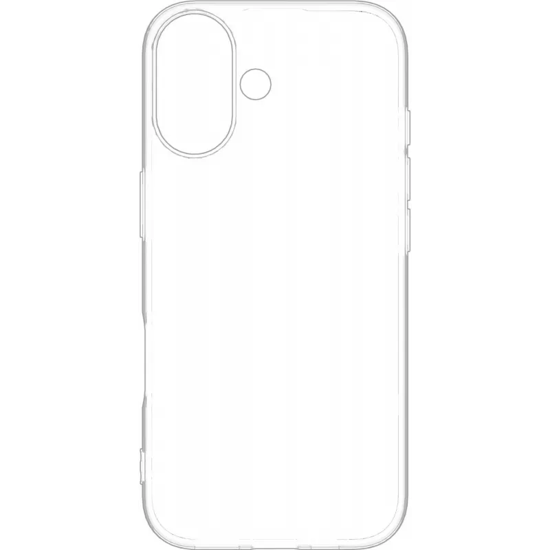 eSTUFF ES67100055-BULK permatomas dėklas iPhone 17 16 cm (6,3 inch)