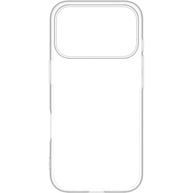 Mobiliojo telefono dėklas eSTUFF ES67100057-BULK Apple iPhone 17 Pro, skaidrus, tinka iki 16 cm (6,3 colio)