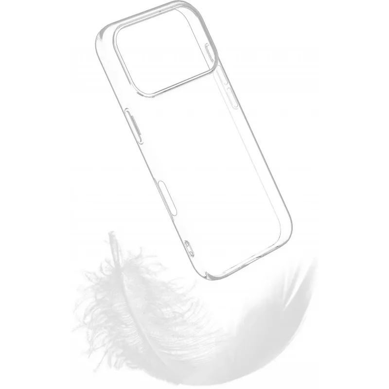 Mobiliojo telefono dėklas eSTUFF ES67100057-BULK Apple iPhone 17 Pro, skaidrus, tinka iki 16 cm (6,3 colio)