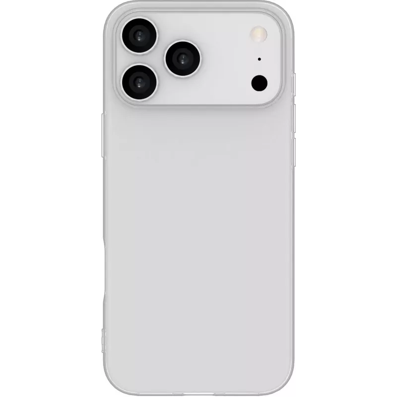 Mobilaus telefono dėklas eSTUFF ES67100058-BULK, skirtas iPhone 17 Pro Max, permatomas, tinka 17,5 cm (6,9 col.) ekranui