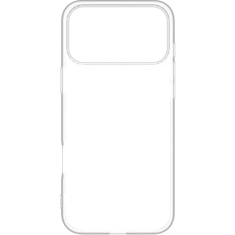 Mobilaus telefono dėklas eSTUFF ES67100058-BULK, skirtas iPhone 17 Pro Max, permatomas, tinka 17,5 cm (6,9 col.) ekranui