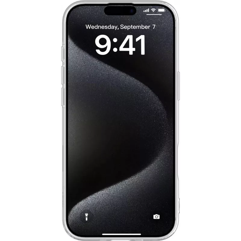 Mobilaus telefono dėklas eSTUFF ES67100058-BULK, skirtas iPhone 17 Pro Max, permatomas, tinka 17,5 cm (6,9 col.) ekranui