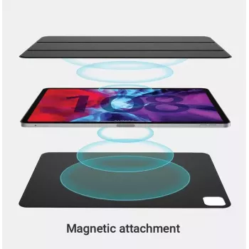 eSTUFF COLORADO Magnet Dėklas iPad Pro 11 2022/2021/2020 - Juodas