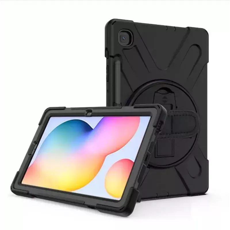 eSTUFF AUSTIN Defender Dėklas Samsung Galaxy Tab S6 Lite 2022/2020 Juodas