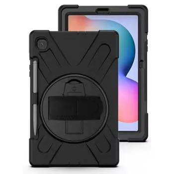 eSTUFF AUSTIN Defender Dėklas Samsung Galaxy Tab S6 Lite 2022/2020 Juodas