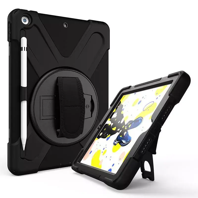 eSTUFF CHICAGO Full Body Defender Case iPad 10.2 juodas