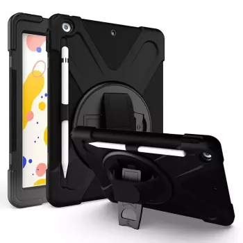 eSTUFF CHICAGO Full Body Defender Case iPad 10.2 juodas
