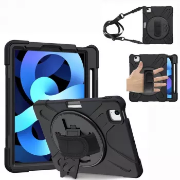 eSTUFF AUSTIN Defender dėklas iPad Pro 11 2022/2020/2018/Air 5/4 10.9 - Juodas
