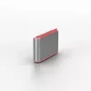 Lindy USB Type-C prievadų blokatoriai (be rakto) – 10 vnt., rožiniai