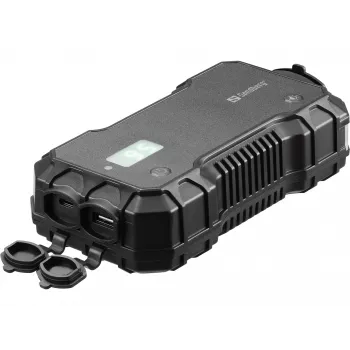 Automobilio užvedimo starteris Powerbank Sandberg 10000 mAh USB Type-A Type-C juodas