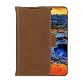 dbramante1928 Lynge dėklas Samsung Galaxy S25, odinis, atverčiamas, Tan