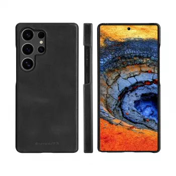 dbramante1928 Lynge dėklas Samsung Galaxy S25 Ultra 17,3 cm (6,8 colio) atverčiamas juodos spalvos