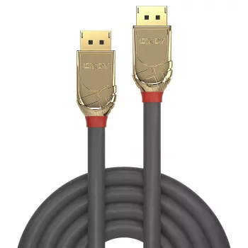Lindy 7.5m DisplayPort 1.2 laidas, Gold Line