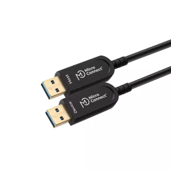 USB kabelis Microconnect USB3.0AA10BOP 10 m USB 3.2 Gen 1 juodas