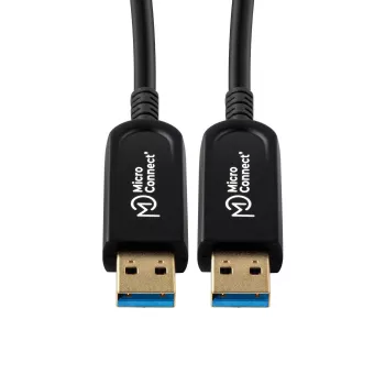 Microconnect USB3.0AA15BOP USB kabelis USB 3.2 Gen 1 (3.1 Gen 1) 15 m USB A juodas