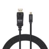 Lindy 3 m USB Type C į DisplayPort 4K60 adapterio laidas su HDR
