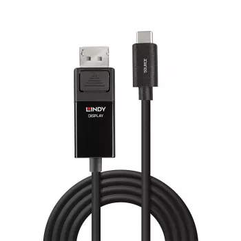 Lindy 3 m USB Type-C į DisplayPort 8K60 adapterio laidas