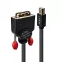 Lindy 1m Mini DisplayPort į DVI laidas, juodas