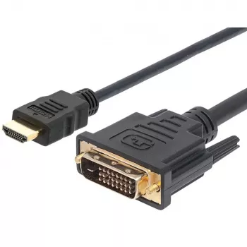 Techly ICOC-HDMI-D-045 5 m DVI-D – HDMI adapterio laidas, juodas