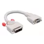 DVI–VGA adapterio kabelis Lindy 41222 0,2 m