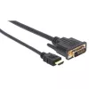 Techly HDMI į DVI-D laidas 1,8 m ICOC HDMI-D-018