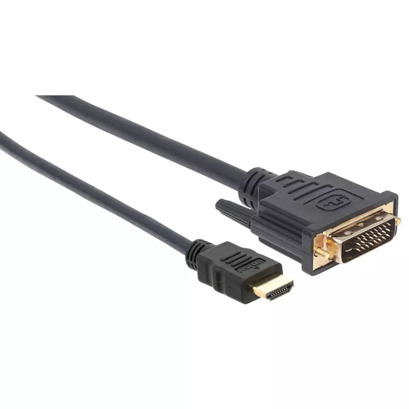 Techly HDMI į DVI-D laidas 1,8 m ICOC HDMI-D-018