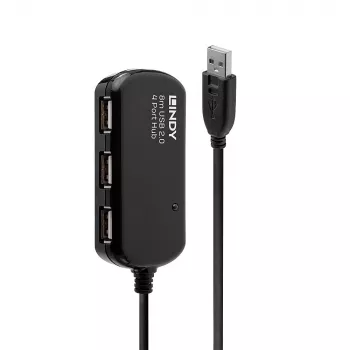 Lindy 8 m USB 2.0 aktyvus prailginimo Pro centras