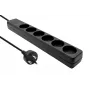 Microconnect MC-GRU0605DKB ilgintuvas 5 m 6 kištukiniai lizdai Juoda