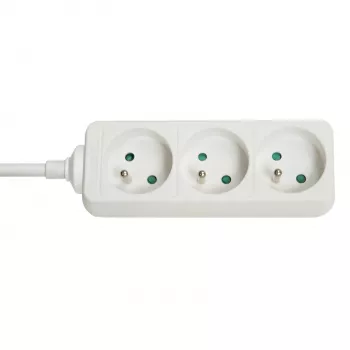 Lindy 73120 maitinimo ilgintuvas 3 AC lizdai Baltas
