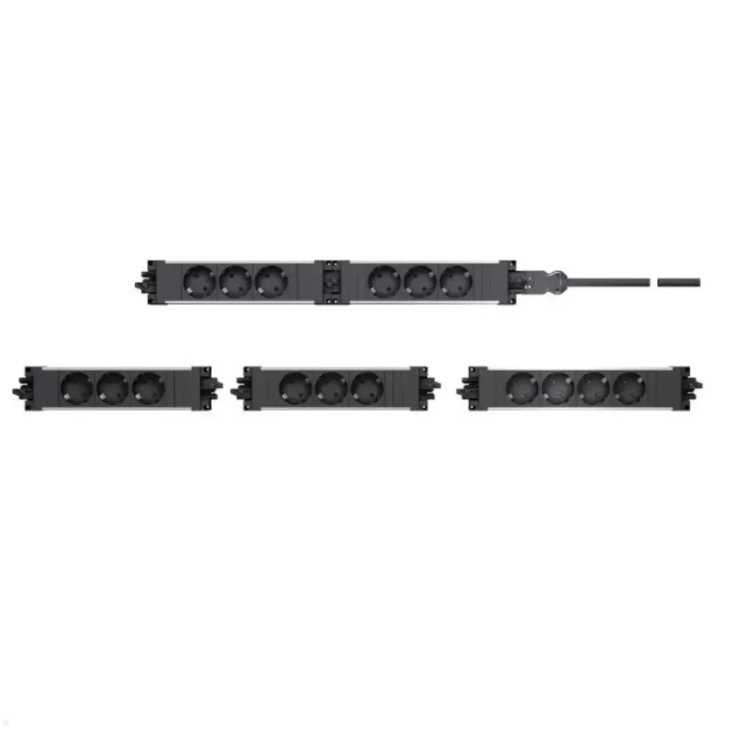 Bachmann STEP BASE 4-ių lizdų maitinimo blokas su GST18 jungtimi 250V 16A
