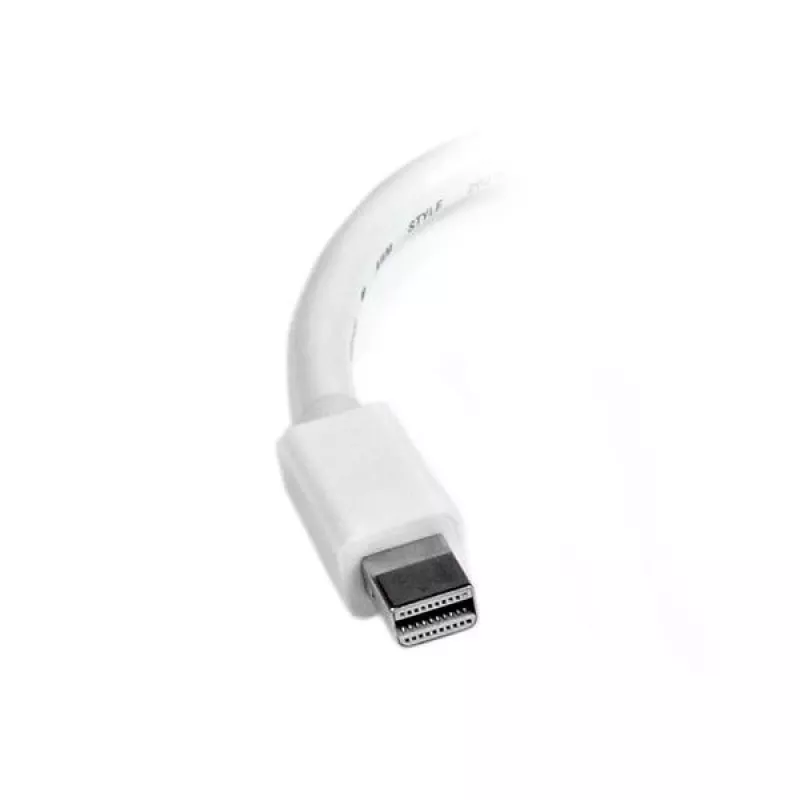StarTech.com Mini DisplayPort į HDMI adapteris – mDP į HDMI vaizdo keitiklis – 1080p – Mini DP ar Thunderbolt 1/2 Mac/PC prie HDMI monitoriaus/ekrano/TV – pasyvus mDP 1.2 į HDMI kištukas – baltas