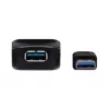 Manhattan USB-A į USB-A ilginamasis kabelis, 5 m, aktyvus, 5 Gbps (USB 3.2 Gen1), su stiprintuvu, juodas
