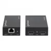 MANHATTAN HDMI 1080p Ethernet vaizdo perdavimo rinkinys, iki 50 m per vieną Cat6 kabelį, TX ir RX moduliai, IR palaikymas, trejų metų garantija