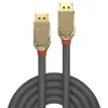 Lindy 1m DisplayPort 1.4 laidas, Gold Line