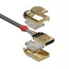 Lindy 1m DisplayPort 1.4 laidas, Gold Line