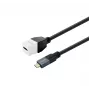 VivoLink PROKEYUSBCFM0 5W USB-C lizdo keystone įdėklas – montavimui į skydą, PCB ar sieninę plokštę