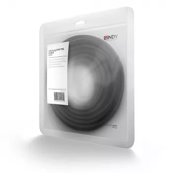 Lindy 47411 tinklo kabelis juodas 0,5 m Cat6a S/FTP (S-STP)