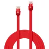 Lindy 47512 tinklo kabelis 2 m Cat6 U/UTP raudonas