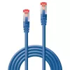 Tinklo kabelis Lindy RJ-45/RJ-45 Cat6 0,3 m Mėlynas S/FTP (S-STP)