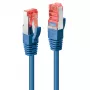 Tinklo kabelis Lindy RJ-45/RJ-45 CAT6 10 m S/FTP mėlynas