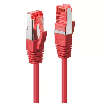 Tinklo kabelis Lindy RJ45/RJ45 CAT6 1,5m raudonas S/FTP (S-STP)