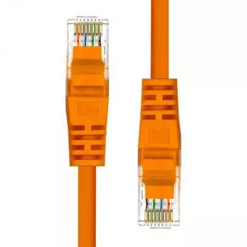 Tinklo kabelis ProXtend CAT5e U/UTP CCA PVC Oranžinis 0,3 m