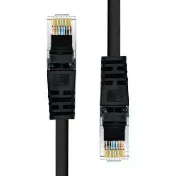 Tinklo kabelis ProXtend CAT5e U/UTP CCA PVC Juodas 0,25 m